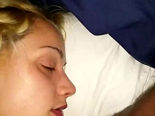 Sexy Latina Gives Blowjob Ending in Cum in Mouth