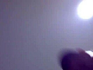 My cuckold rims my ass while fucking me in bodystocking!