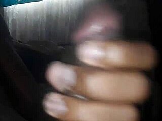 Mzansi teen jerks off solo in homemade random video