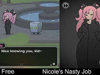 I love nicole's nasty erotic interactive game job