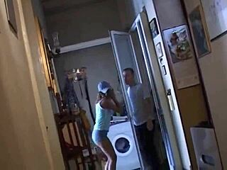 he comes home and wants oral sex with the italian milf in the house 😏