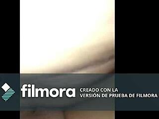 making cream pie and fucking my little slut with her period 2