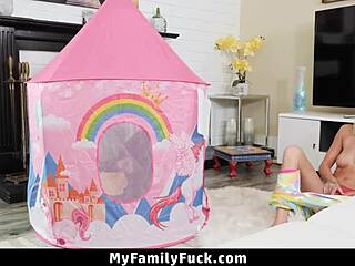 Curiosity leads stepsiblings to pleasurable blowjob fucking in missionary cowgirl and muff diving