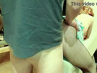 asian girl uses erotic furniture on all fours