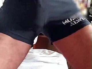 pervy friend shares horny bulge videos