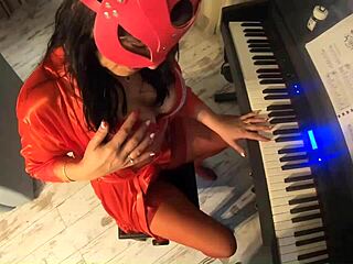 Milfycalla - Nympho Stepmom Seduces and Fucks Piano Teacher in Hot Preview