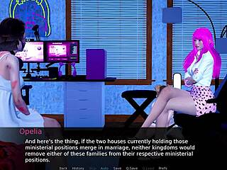 Stepmother's maid game continues with blowjob and pussy play