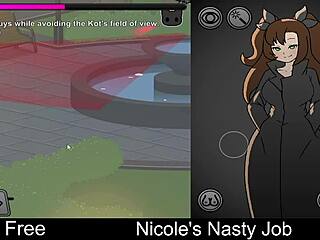 hey there, nicole’s got a nasty job in this wild erotic game, wanna see?