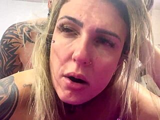 Hot Fuck Thrusts Bareback Into Wet Pussy Cumming Hard On Pulsing Cock