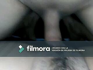 making cream pie and fucking my little slut with her period 2