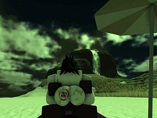 Look at this bitch getting blacked on the beach with big tits