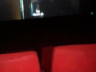 Foot Fetish in Sneakers Turns Into Cinema Blowjob and Wild Sex