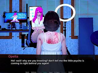 Stepmother's maid game continues with blowjob and pussy play