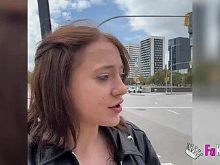 Argentinian slut Rebecca Jones bent over moaning in missionary riding amateur fucking at home