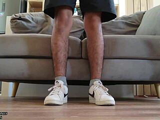 Hey boyfriend, watch me fuck your padrastro while cooking, she said, ripping clothes for rough deepthroat threesome.