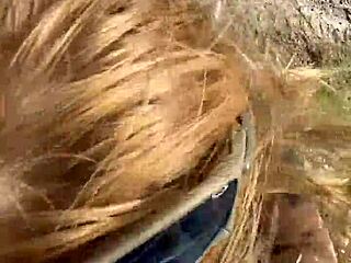 'give it to me,' blonde wife tells lover on beach