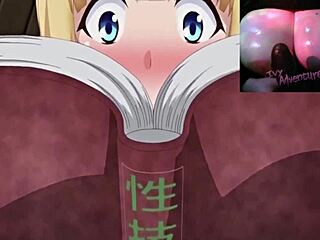 Isekai harem guy fucks three hotties with BBC on tits.