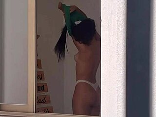 I secretly record my hot roommate in the bathroom