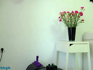 beautiful hot mommy riding sybian machine for wild pleasure