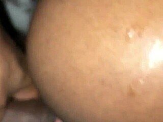 amateur ebony teen participates in activity