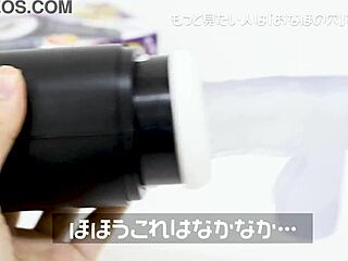 Doctor shiko mi uses machine for intense handjob in lab