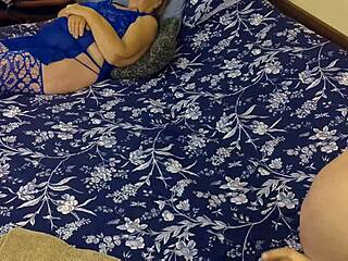 Granny Carmen Angel Cordon Bleu Sucks Cock Hard in POV Homemade Session