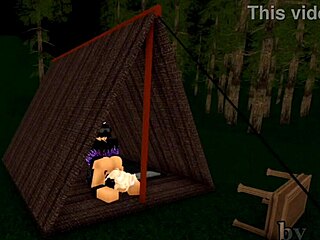 Hot Camping Sex with Big Tits and Ass!