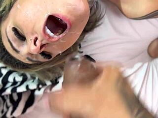 I came on his dick, he filled my pussy with hot cum for the first time.