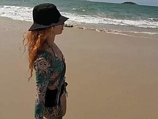 Wild Orgy on Deserted Beach with Naughty Brazilian Girls in Doggystyle