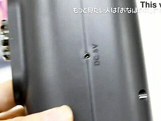 Doctor shiko mi uses machine for intense handjob in lab