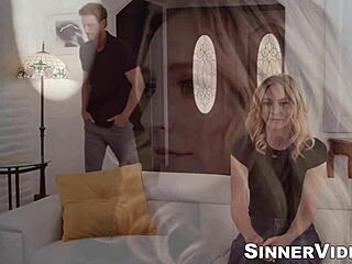 athena faris moans in lustful hardcore with lucas frost