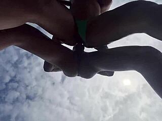 We And Our Friends Take The Beautiful Latin Girls To Fuck In The Woods!