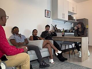 Coworkers Engage in Taboo Sex Party with Orgy