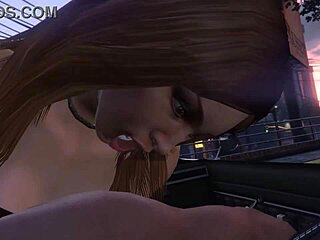 Franklin scores hooker service in wild GTA 5 car game