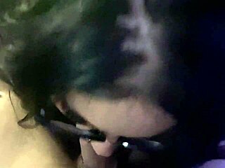 Wife In Lingerie Delivers Intense Blowjob With Tattoo