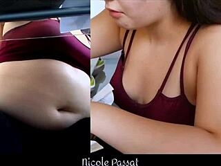 watch piggy gain weight while studying, isn't it teasing?