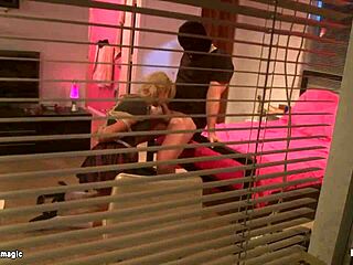 Bound Blond Punished by Big Cock!