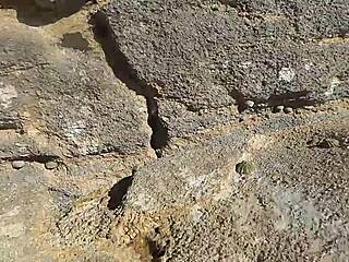 African Woman Relaxes On Nudist Beach