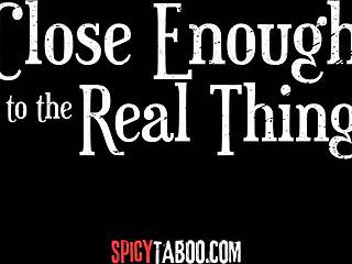 Horny Widow Begs Black Stepbrother For Impregnation