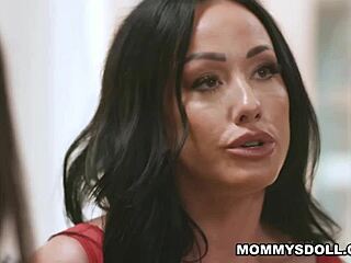 stepmom jennifer white agrees to do whatever it takes leading to an energetic lesbian sex session with her stepdaughter gal ritchie