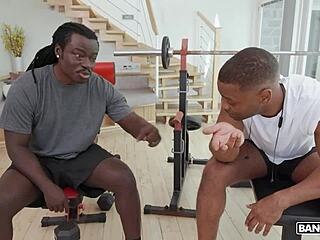 Miss Sally Teases Two Huge Cocks in Group