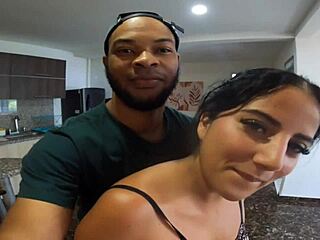 Stepsister teases with sexy dance in my new condo