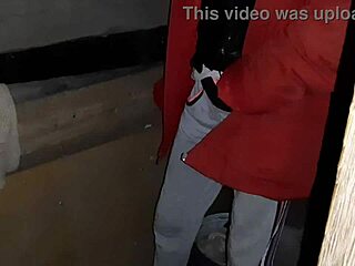 Caught step-aunt masturbating to orgasm