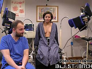 Patient Rebel Wyatt feels her pussy blasted with cum by the doctor in missionary