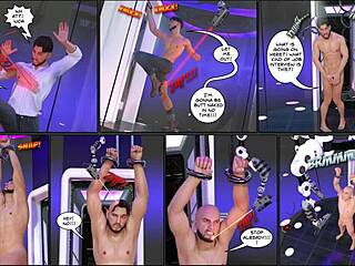 The new secretary in crossdressing attire