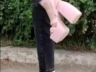 elza kom shows off her sweet big tits