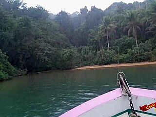 rough anal sex on the high seas with a latina