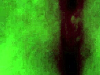 Swollen pussy after rough creampie fucking