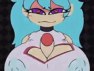 Sky geniet eindelijk van haar lusten met grote tieten en kont