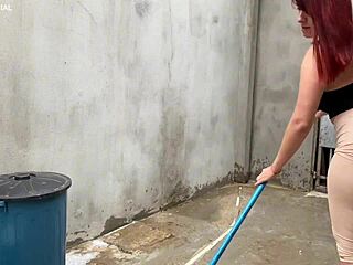 This maid is so naughty, teasing me all the time.